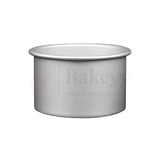 6x4" Round Aluminium Cake Mould