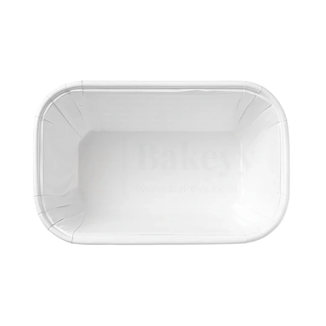 100g Bake and Serve Rectangle Mould | Blue Polka Dot Design Pack of 50