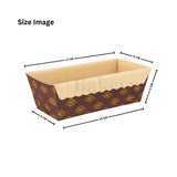 250g Eco-Friendly Rectangle Bake & Serve Tray – Paper-Based | Festive Design Pack of 50