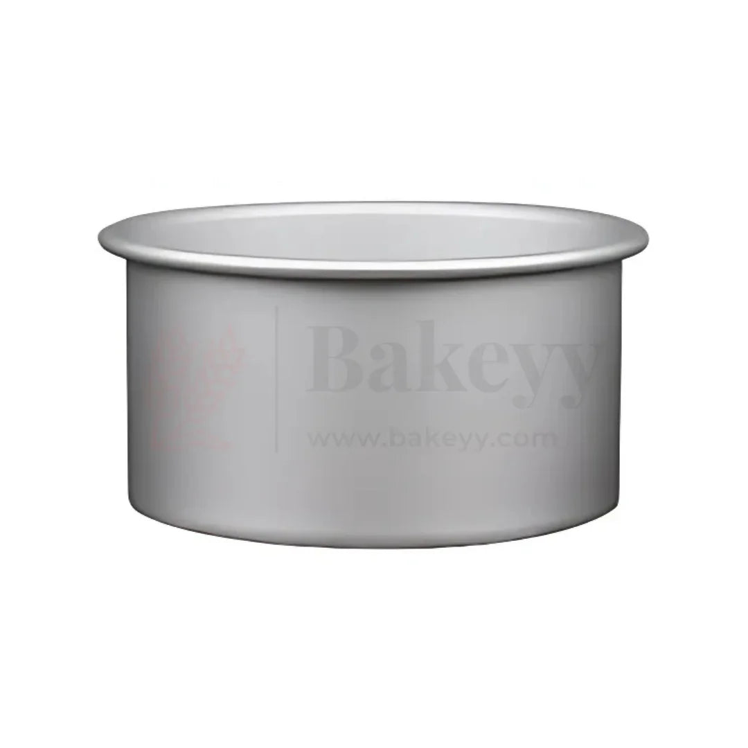 7x4" Round Aluminium Cake Mould