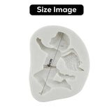 1795 - Angel Boy Shape Silicone Fondant Mould - 1 Piece
