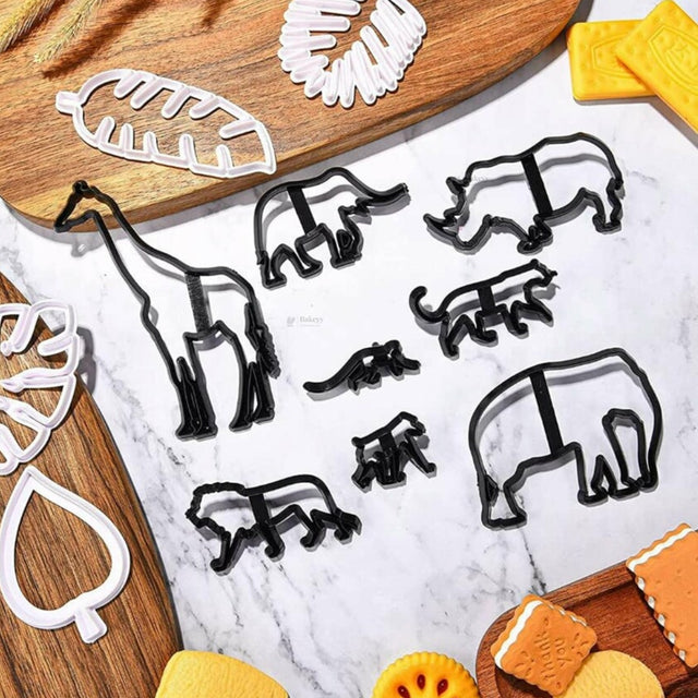 Jungle Safari Theme Cookie Cutter Set | Wild Animal Collection | Pack of 1
