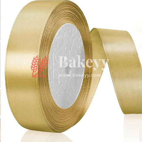 Satin Ribbon |Gold Color| - Bakeyy.com - India - Satin Ribbon |Gold Color| - Default Title