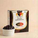 Semi Sweet Dark Chocolate Couverture | True Bel | Truff Belge | 500g Net Weight | Pack of 1 Piece