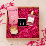 Dark Pink Shredded Paper