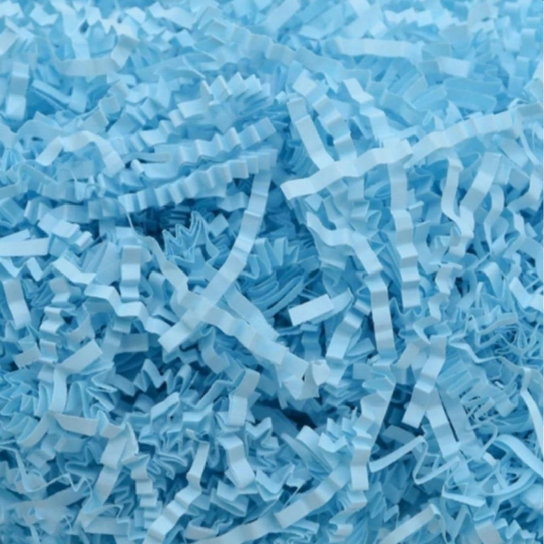 Light Blue Shredded Paper