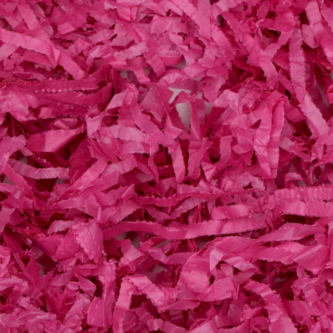 Dark Pink Shredded Paper