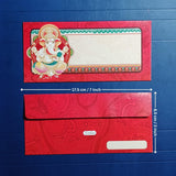 Shree Ganpati Shagun Envelopes | Traditional Cash & Gift Envelopes | Multiple Divine Designs | Pack of 25