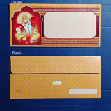Shree Ganpati Shagun Envelopes | Traditional Cash & Gift Envelopes | Multiple Divine Designs | Pack of 25