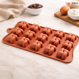 Silicon Chocolate Mould | Knot Design | 15 Cavity 