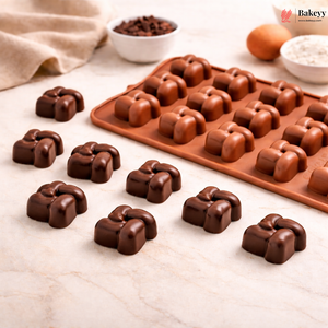 Silicon Chocolate Mould | Knot Design | 15 Cavity 2