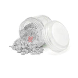 Bake Haven Glitter dust, Nontoxic Matte Finish Color - Silver, 4 gm - Bakeyy.com - India - Bake Haven Glitter dust, Nontoxic Matte Finish Color - Silver, 4 gm - Bake Haven / Silver