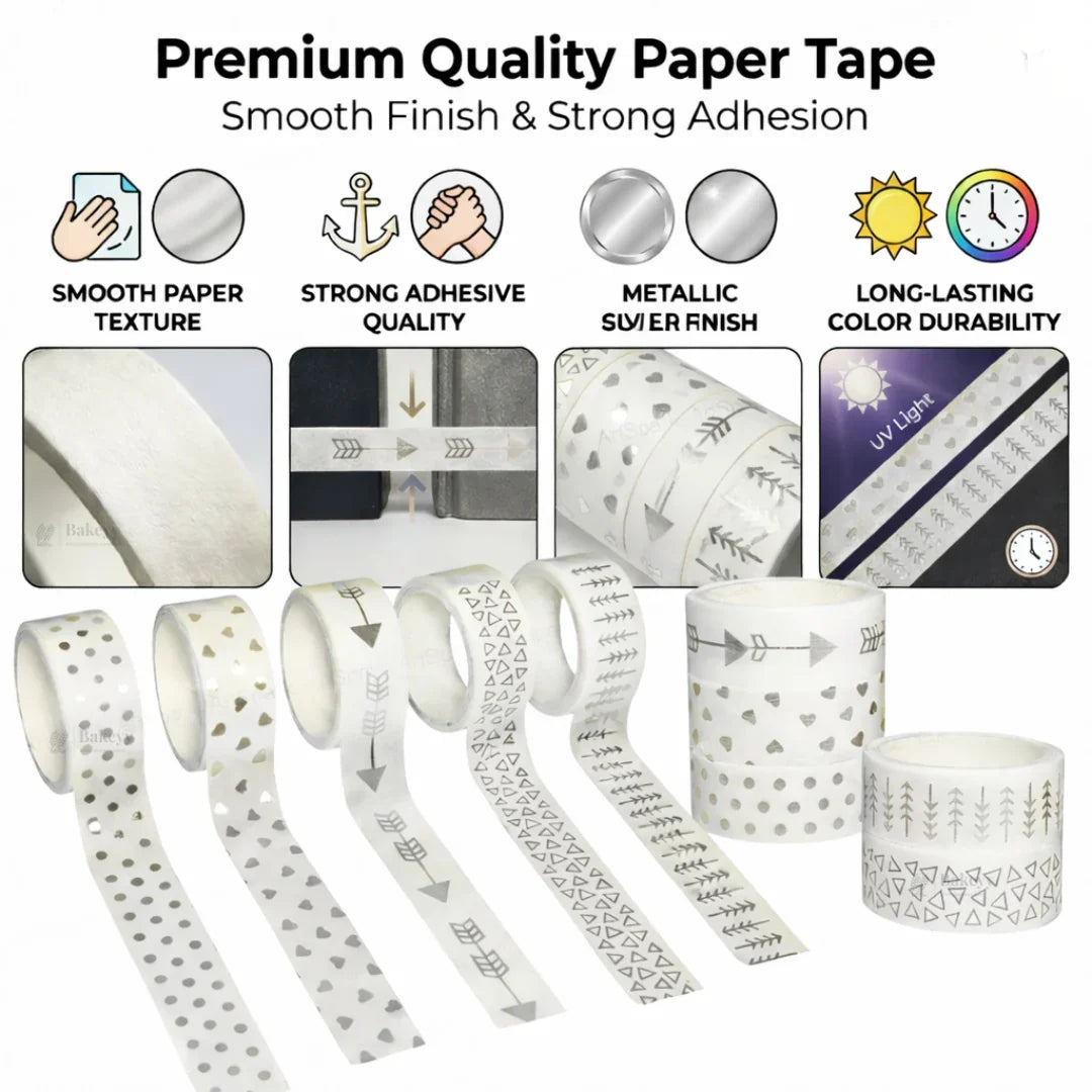 Silver_Foil_Decorative_Washi_Tape_Set_15 - Bakeyy.com