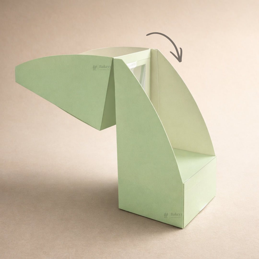 Single Glass Gift Box with Window | 3 Colors Available | Pack of 10