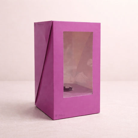 Single Glass Gift Box with Window | 3 Colors Available | Pack of 10