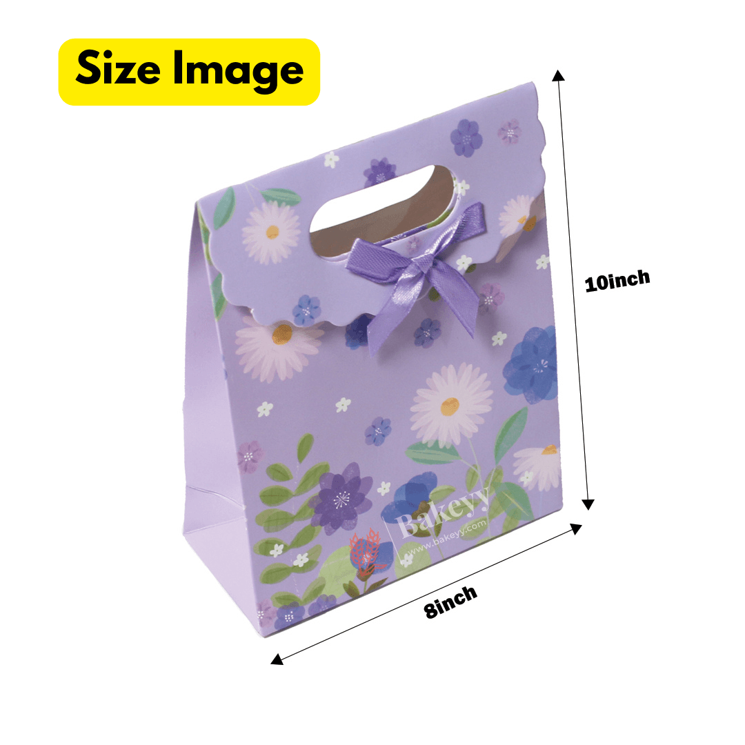 8x10 D-Cut Paper Mixed Design Bag |Gift Bag , Flip Cover And Handle, Flower Arrangements, Valentine's Day, Christmas, Souvenir Paper Bag | Mixed Colours |Pack Of 12| - Bakeyy.com - India - 8x10 D-Cut Paper Mixed Design Bag |Gift Bag , Flip Cover And Handle, Flower Arrangements, Valentine's Day, Christmas, Souvenir Paper Bag | Mixed Colours |Pack Of 12| - Default Title