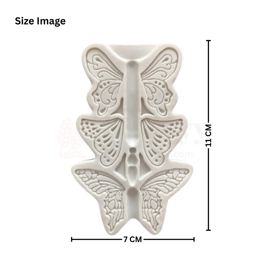 1750 | Butterfly Wings Silicone Mould - 1 Piece