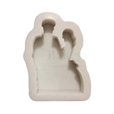 592 - Bride & Groom Couple Silicone Fondant Mould – 1 Piece