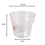 Airline Glass | Beverage & Dessert Cup | 200ml | Pack Of 20 | D50 - Bakeyy.com - India - Airline Glass | Beverage & Dessert Cup | 200ml | Pack Of 20 | D50 - Default Title