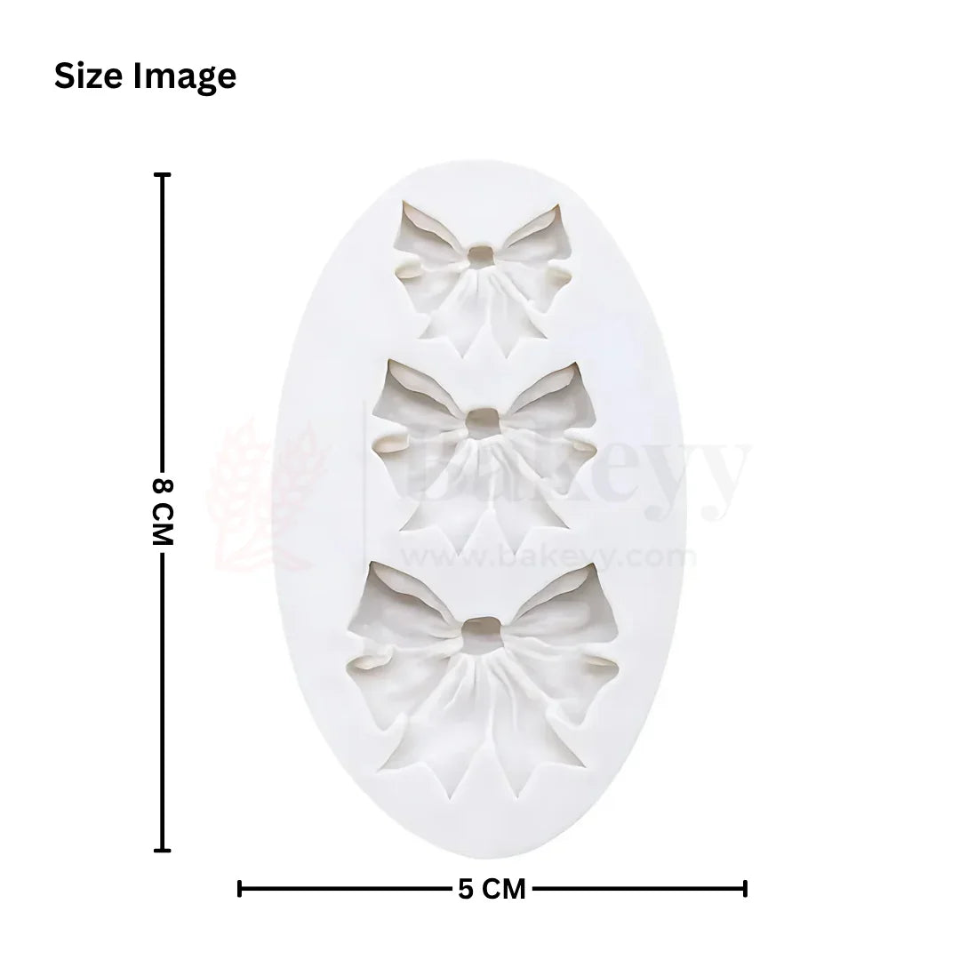 1892 - Bowknot Bow Silicone Fondant Mould – 1 Piece