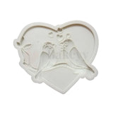 584 | Love Birds Shape Silicone Mould - 1 Piece - Bakeyy.com - India - 584 | Love Birds Shape Silicone Mould - 1 Piece - Default Title
