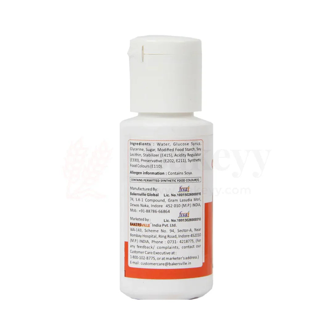 Colourmist Orange All-in-One Edible Food Colour – 30ml