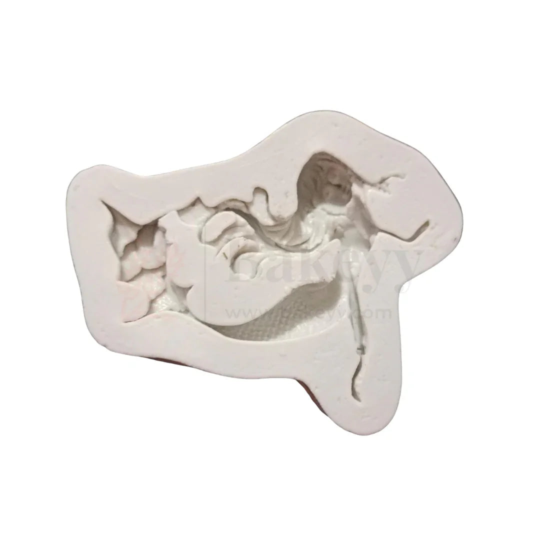 1094 | Mermaid Shape Silicone Mould - 1 Piece