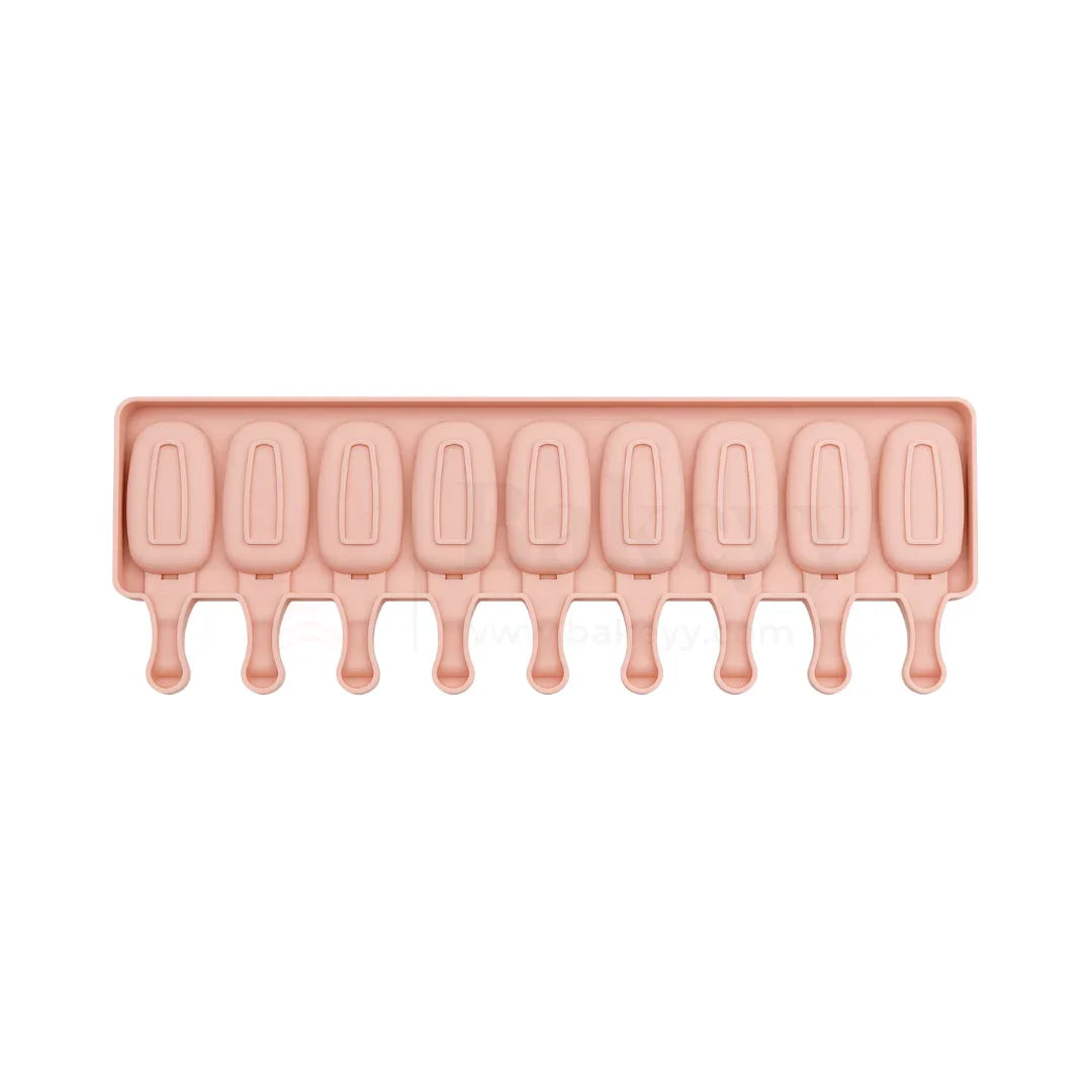 8-Cavity | Silicone Popsicle Mould Small | Reusable Non-Stick - 1 Piece