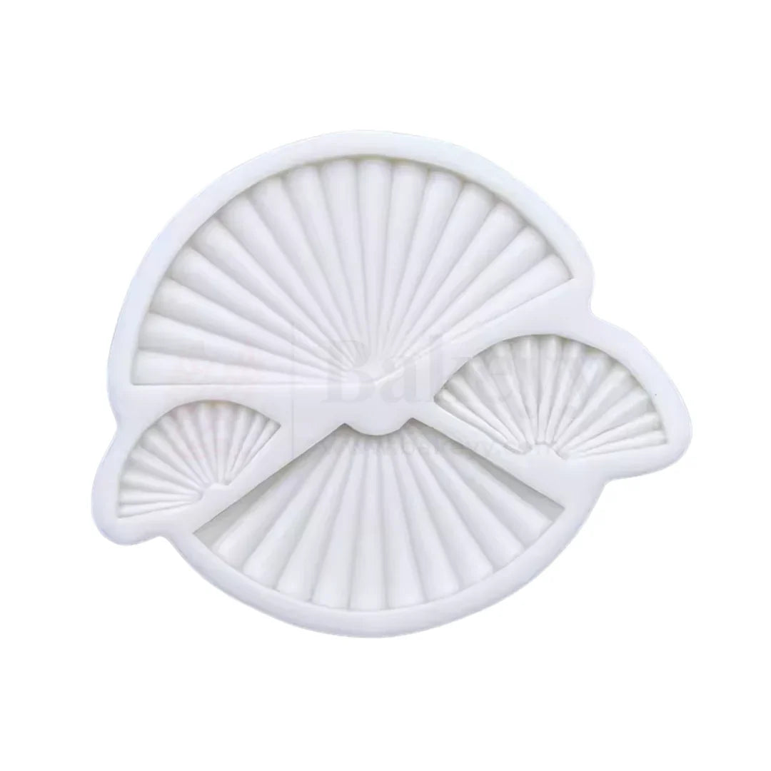 161 | Folding Fan Silicone Fondant Mould – 1 Piece
