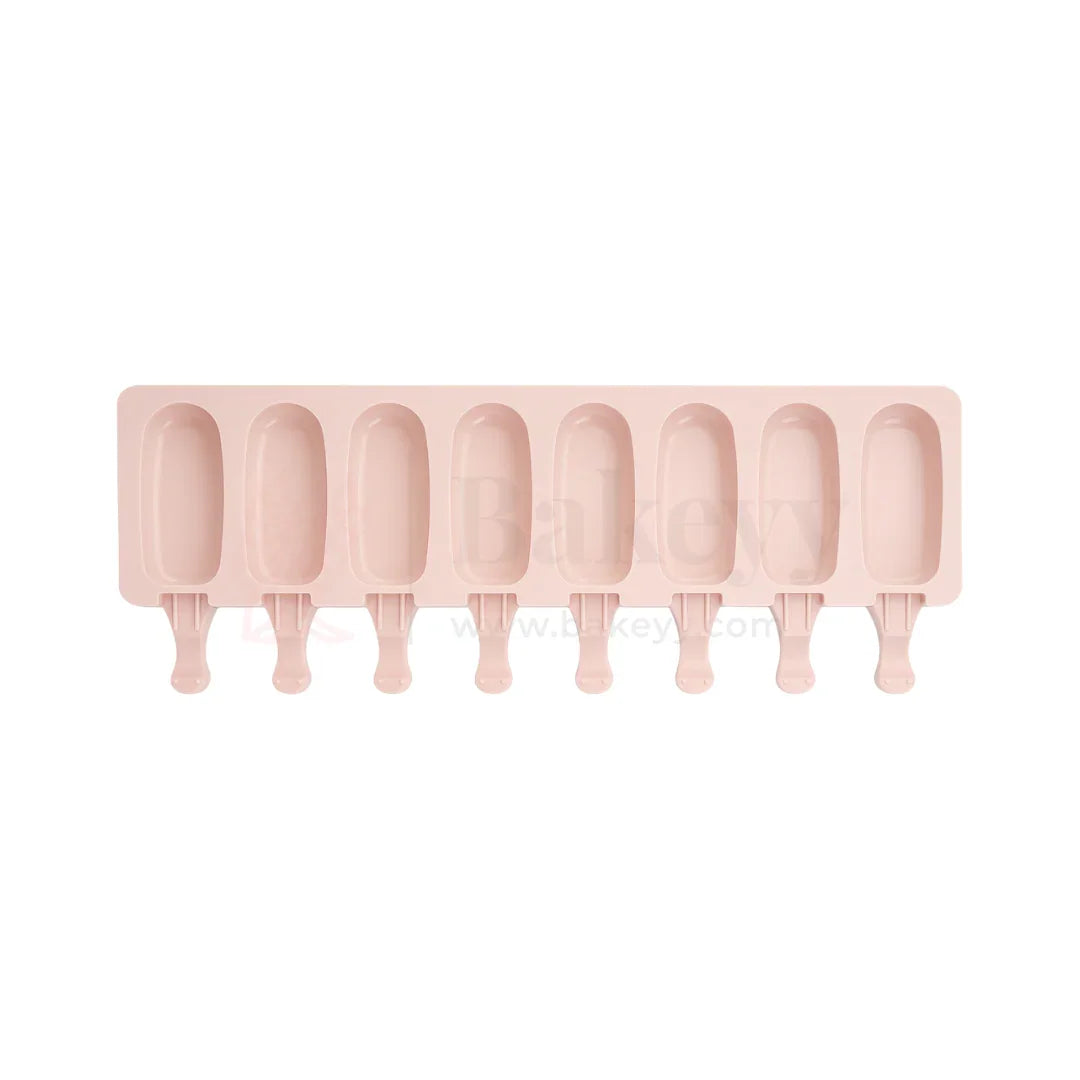 8-Cavity | Silicone Popsicle Mould Small | Reusable Non-Stick - 1 Piece