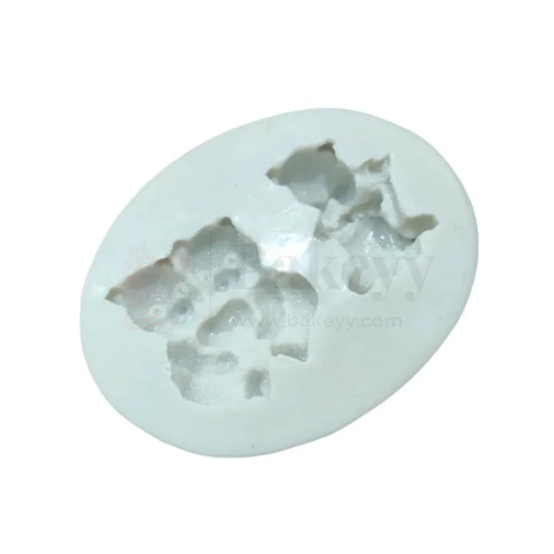 585 | Teddy Shape Silicone Mould - 1 Piece