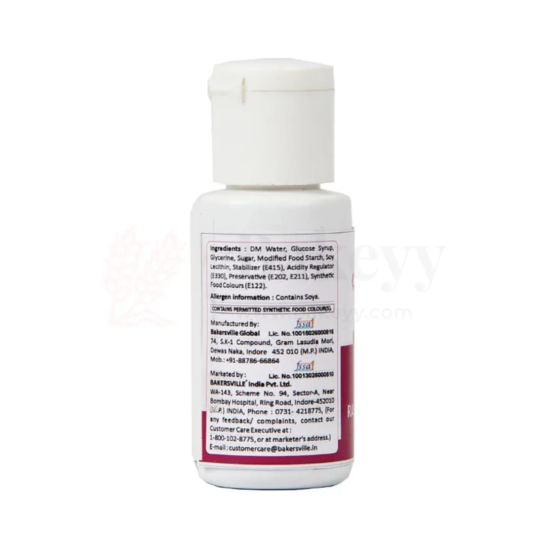 Colourmist Raspberry Red | All-in-One Edible Food Colour – 30ml