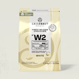 Callebaut W2 - White Couverture Chocolate - 2.5kg