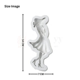 1631 | Fashion Girl Silicone Fondant Mould – 1 Piece