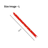 Printed Red | Pull-Up Ribbon Mixed Designs | Pack of 10 - Bakeyy.com - India - Printed Red | Pull-Up Ribbon Mixed Designs | Pack of 10 - Large