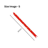 Printed Red | Pull-Up Ribbon Mixed Designs | Pack of 10 - Bakeyy.com - India - Printed Red | Pull-Up Ribbon Mixed Designs | Pack of 10 - Small