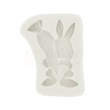 504 - Cute Bunny Shape Silicone Fondant Mould - 1 Piece