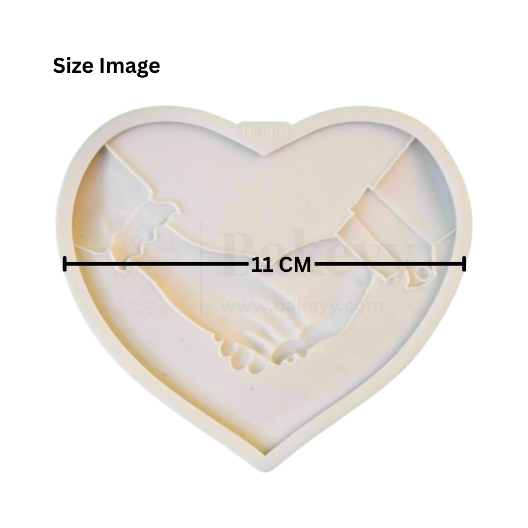 Holding Hand Shape Fondant Mould - 1 Piece