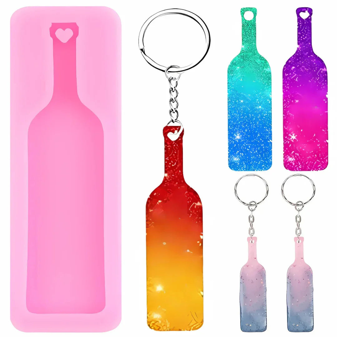 530 | Wine Bottle Silicone Mould - 1 Piece