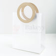 23x13x27cm | Premium Transparent Gift Bags with Handle | Leather Style Beige Colour Handles | Pack of 12 - Bakeyy.com - India - 23x13x27cm | Premium Transparent Gift Bags with Handle | Leather Style Beige Colour Handles | Pack of 12 - Default Title