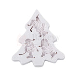 659 | Santa Claus in Action Silicone Mould - 1 Piece