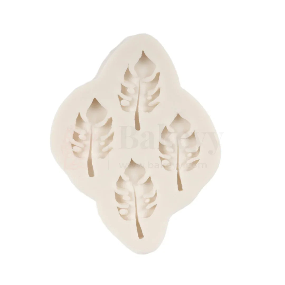 Tropical Leaf Silicone Fondant Mould - 1 Piece
