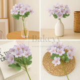 Artificial Lavender Blossom Flower Bunch – 28cm | Soft & Delicate Faux Floral Arrangement for Vase, Decor & Gifting | Pack of 1