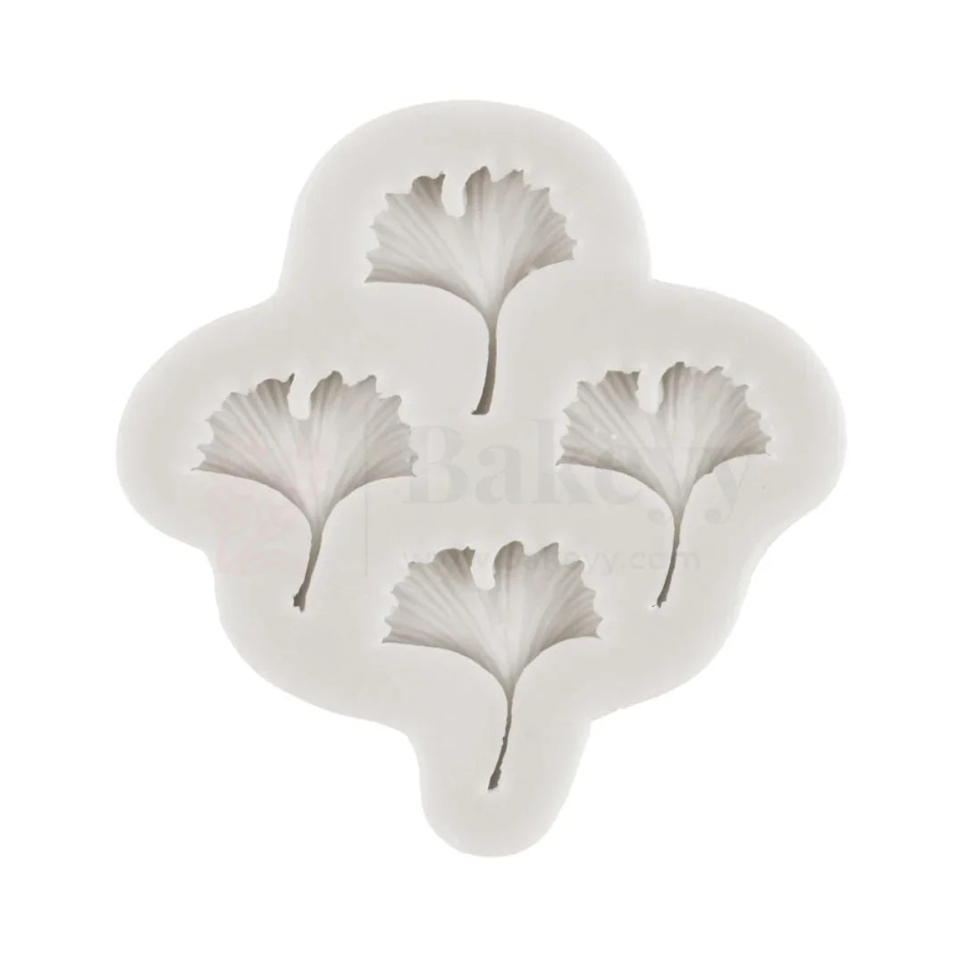 137 | Ginkgo leaf Silicone Mould - 1 Piece - Bakeyy.com - India - 137 | Ginkgo leaf Silicone Mould - 1 Piece - Default Title