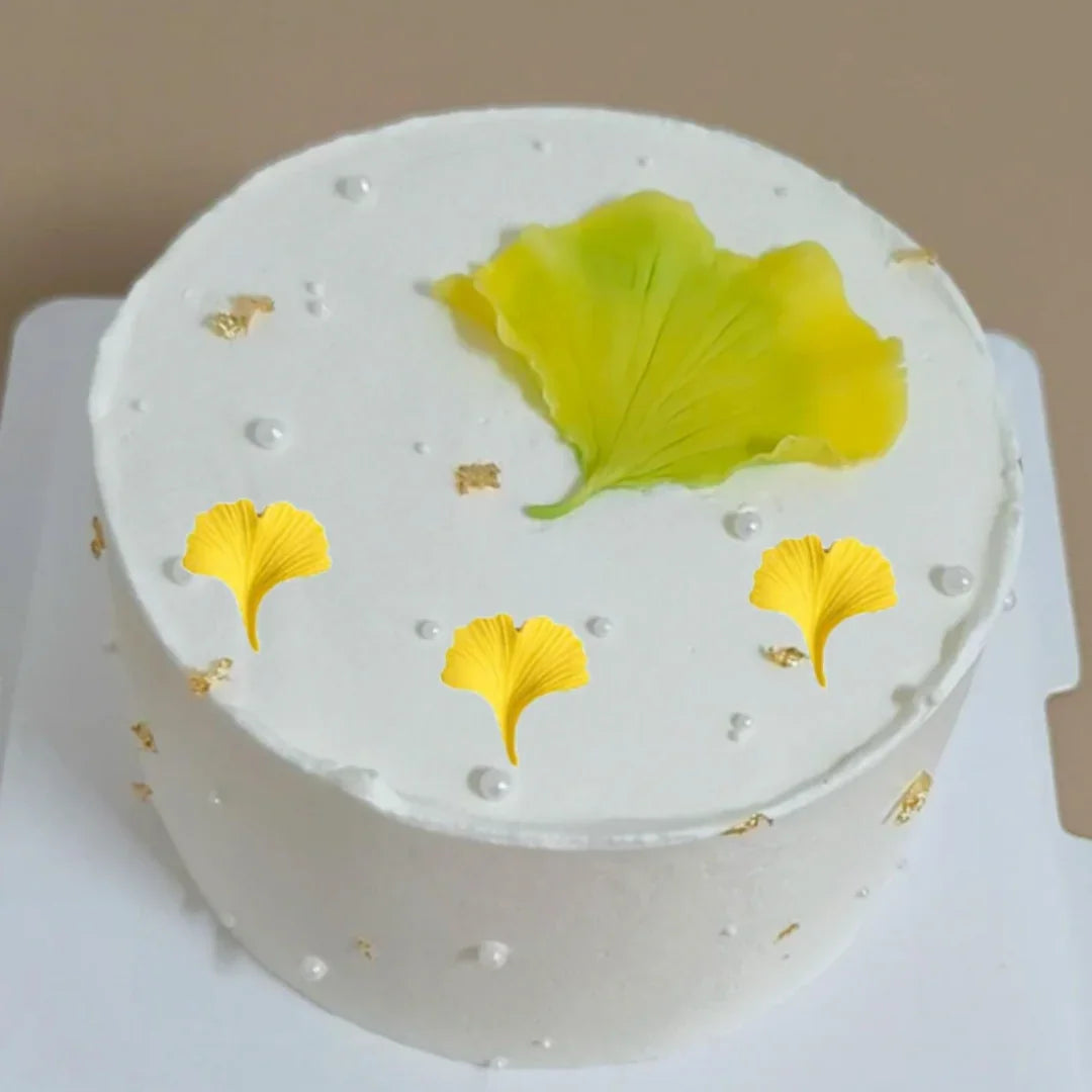 137 | Ginkgo leaf Silicone Mould - 1 Piece - Bakeyy.com - India - 137 | Ginkgo leaf Silicone Mould - 1 Piece - Default Title