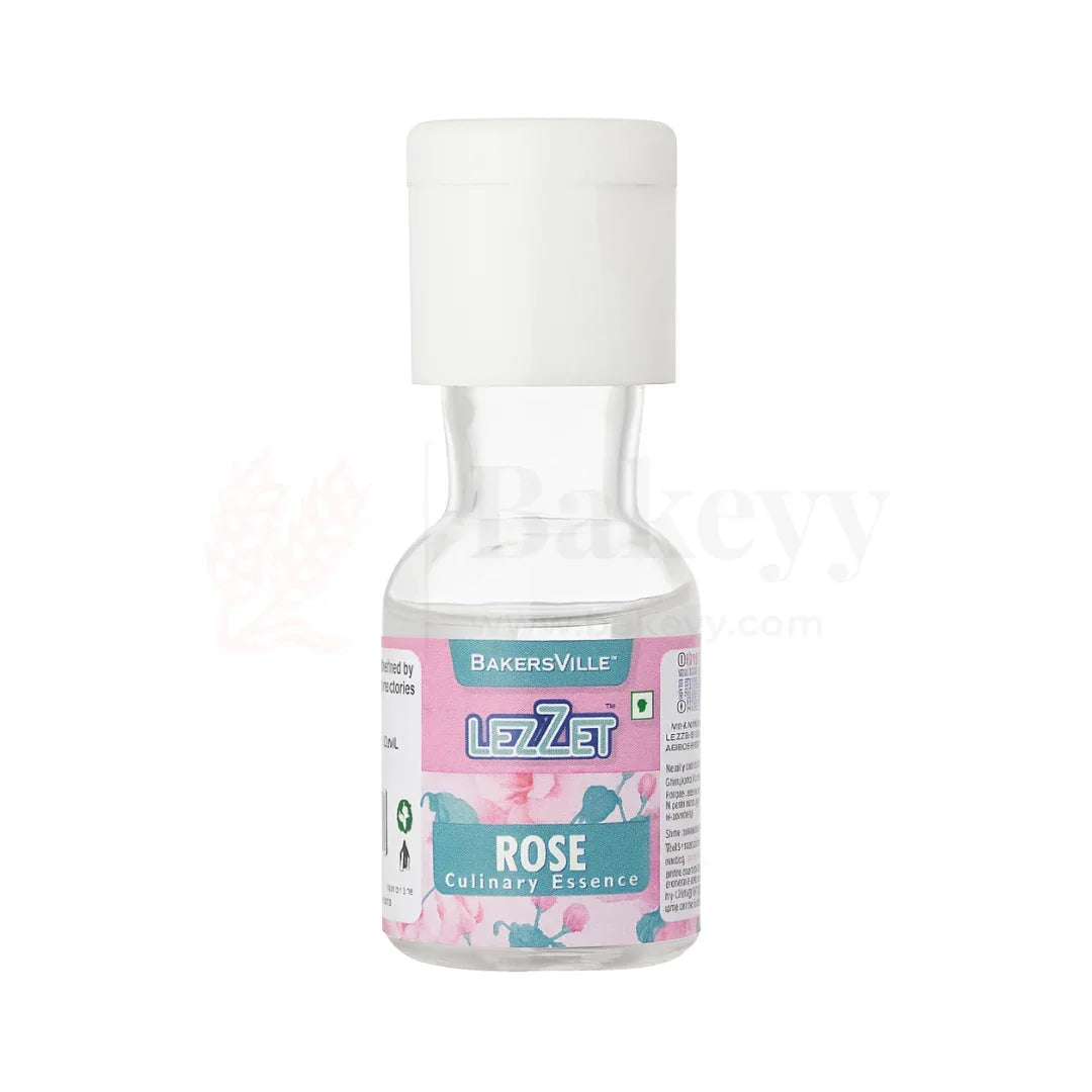 LEZZET Rose Culinary Essence – 20ml - Bakeyy.com - India - LEZZET Rose Culinary Essence – 20ml - Default Title