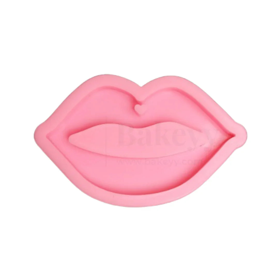 528 - Lip Shape Silicone Fondant Mould - 1 Piece