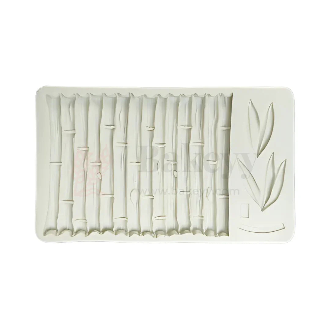 572 - Bamboo Fence Shape Silicone Fondant Mould - 1 Piece