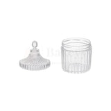 Acrylic Candle Jar with Lid | Multipurpose Jar – Pack of 12