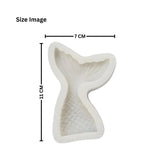 133 - Mermaid Tail Shape Silicone Fondant Mould - 1 Piece - Bakeyy.com - India - 133 - Mermaid Tail Shape Silicone Fondant Mould - 1 Piece - Default Title
